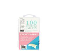 The Edge Nails French White Tips x 100 Assorted