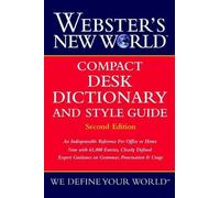 The Editors of th Webster's New World Compact Desk Dictionar (Copertina rigida)
