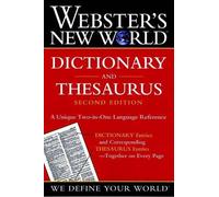 The Editors of the We Webster's New World Dictionary And Thesaurus, (Tascabile)