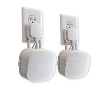 The Eero Genie for New eero 6 and Mesh Wi-Fi: supporto per presa a muro | profilo più basso | accesso aperto | opzioni di installazione multiple | prese orizzontali | vincitore di design (confezione da 2)