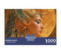 The Egyptian Goddess Puzzle 1000 Pezzi Idea Regalo Uomo E Donna Queen Perfetto Per Appassionati Di Puzzle Esperti Per Adulti E Bambini A Partire Da 12 Anni38x26cm/1000pcs
