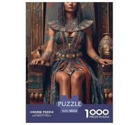 The Egyptian Goddess Puzzle 1000 Pezzi Regalo Per Amore E Amico Queen Puzzle Per Gioco Familiare Per Adulti E Bambini A Partire Da 12 Anni38x26cm/1000pcs