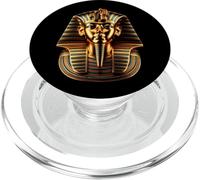 The Egyptian Pharaoh King Tut Mask Tutankhamun Illustration PopSockets PopGrip per MagSafe