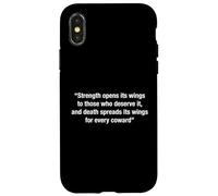 The Egyptian Pharaoh King Tut Tutankhamun Quotes Custodia per iPhone X/XS