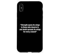 The Egyptian Pharaoh King Tut Tutankhamun Quotes Custodia per iPhone XS Max