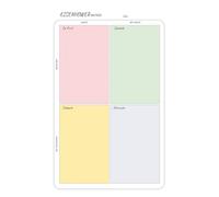 The Eisenhower Matrix Planner: A Daily Priority System to Organize Tasks, Focus Better, and Manage Your Time - 6x9 Inch