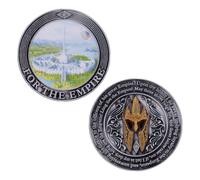 FaNaTtik The Elder Scrolls IV: Oblivion Imperial City Coin - Licenza Ufficiale Edizione Limitata da Collezione - Numerata Individualmente - Diametro 38 mm