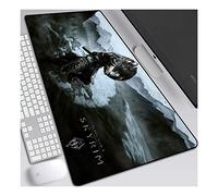 The Elder Scrolls Tappetino Mouse Gaming, Grande Anime Mouse Pad XXL 800x300mm Confortevole, Lavabile, 3mm Antiscivolo Tappetino per mouse Scrivania Supporto per Ufficio, Adatto per computer e PC, C