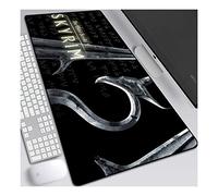 The Elder Scrolls Tappetino per XXL Mouse da Gioco - Gaming Mousepad Extra Grande 800 x 300mm - Pad 3mm con Base in Gomma Antiscivolo - Spessore 3mm Anime Tappetino Mouse, F