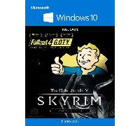 The Elder Scrolls V: Skyrim Anniversary Edition and Fallout 4 G.O.T.Y Bundle - Windows 10 Store Key EUROPE