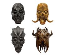 The Elder Scrolls V: Skyrim Set Di 4 Maschere Del Sacerdote Drago