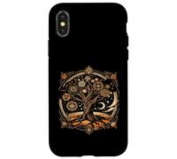The Elder Tree Boho Paganesimo Protezione Medicina Streghe Custodia per iPhone X/XS