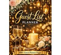 The Elegant Guest Planner Notebook.: Visitor Log & Guest Record Book - Perfect for Home, Airbnb, Events, Parties, Offices & Special Occasions to Track Guest Names, Contact Details and Notes.