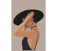 The Elegant Muse: Minimal Fashion-Inspired Notebook for Confident Women