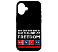 The Element Of Freedom America, USA Liberty America Graphic Custodia per iPhone 16