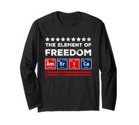 The Element of Freedom America, USA Liberty America Graphic Maglia a Manica