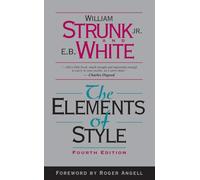 William Strunk E. White Elements of Style, The (Copertina rigida)