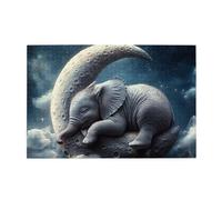 The Elephant On The Moon 1000 Pezzi Puzzle Per Adulti Puzzle In Legno Per Adulti Regali Home Decor