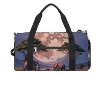 The Elephant Walks - Borsa da palestra per uomo e donna, impermeabile, grande borsone per allenamento da viaggio