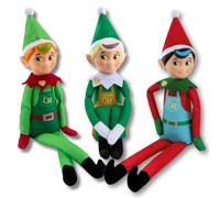 The Elf on the Shelf Elf Mates Bundle - Personaggi Deluxe, carini e adorabili con sciarpa e paraorecchie di valore aggiunto, rendi il tuo Natale davvero magico con questi elfi giocattolo