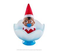 The Elf on the Shelf Frost Pips Mini Blooms | Elfo in magico fiore di gelo | Elfo sullo scaffale | Elfi neonati | Elfo Baby Elf Babies (Elfo maschio con occhi marroni)