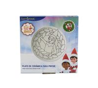 The Elf On The Shelf Piatto In Ceramica Da Dipingere