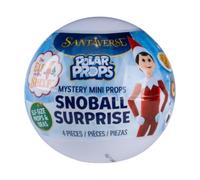 The Elf on the Shelf Polar Props Mystery Mini Props SnoBall Surprise | Accessori per elfi misteriosi | 1 di 6 set di oggetti di scena a sorpresa | Accessori per elfi natalizi