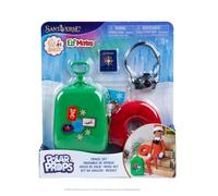 The Elf on the Shelf Polar Props Travel Set - Accessori Ufficiali Elfo per Avventure Vacanze - Include valigia, passaporto, cuscino per il collo e macchina fotografica - Elfo Scout non incluso