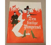 "The Elusive Pimpernel" Jack Hawkins Cusack in Danish Vintage Original Movie ...