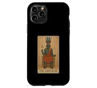 The Emperor Amon - Carta dei tarocchi retrò con dio egiziano Custodia per iPhone 11 Pro