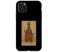 The Emperor Amon - Carta dei tarocchi retrò con dio egiziano Custodia per iPhone 11 Pro Max