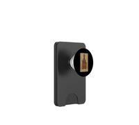 The Emperor Amon - Carta dei tarocchi retrò con dio egiziano PopSockets PopWallet per MagSafe