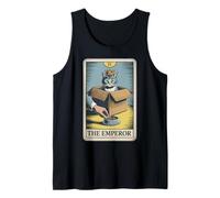The Emperor Cat Tarocco Card Cat in Box Lover Funny Cat Canotta