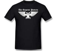 The Emperor Protects Men Fashion Short Sleeve Summer Tshirt Size S