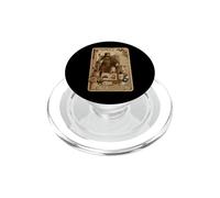 The Emperor Tarot Card Scrapbook Design PopSockets PopGrip per MagSafe