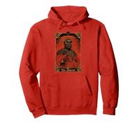 The Emperor Tarot Card Vintage Design Felpa con Cappuccio