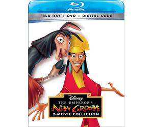 THE EMPEROR'S NEW GROOVE 2-MOVIE COLLECTION (Blu-ray) David Spade John Goodman