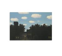 The Empire of Light, II di Rene Magritte, poster artistico su tela, stampa artistica da parete moderna per la famiglia, poster decorativo per la famiglia, 20 x 30 cm