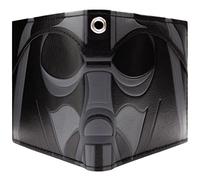 The Empire Strikes Back Star Casco di Darth Vader Wars Unisciti al Lato Oscuro! Portafoglio/Portamonete Bi-Fold Porta-ID & Porta Carte, Nero