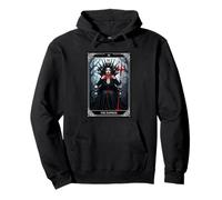 The Empress Card Tarocchi Design - Vampire Gothic Horror Witch Felpa con Cappuccio