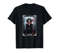 The Empress Card Tarocchi Design - Vampire Gothic Horror Witch Maglietta
