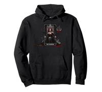 The Empress Card Tarocchi Design Vampiro Gothic Horror Witch Felpa con Cappuccio