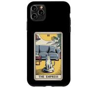 The Empress Tarot Card Cat Robot Aspirapolvere Cat Custodia per iPhone 11 Pro Max