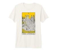 The Empress Tarot Card Vintage Maglietta Premium