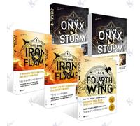 The Empyrean Series: Fourth Wing + Iron Flame + Onyx Storm Set - Korean Edition