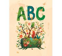 The Enchanted Alphabet - A Waldorf-Style ABC Coloring Book: Watercolor Animals & Big, Bold Letters for Little Hands - Charlotte Mason & Nature-Based Learning for Ages 3-7