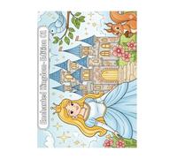The Enchanted Princess Trilogy: 3-in-1 Kids Coloring Book Collection: Over 60 magical drawings of princess, castles, carriages and cute animals in one special bundle