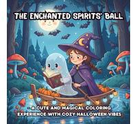 The Enchanted Spirits’ Ball - A Cute and Magical Coloring Experience with Cozy Halloween Vibes