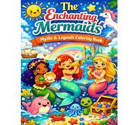 The Enchanting Mermaids: Myths & Legends Coloring Book