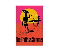 The Endless Summer - Dipinti da parete impermeabili e antimacchia, ad alta definizione, dipinti a spruzzo, dipinti decorativi, per studio e caffetterie, resistenti allo sbiadimento, stile senza